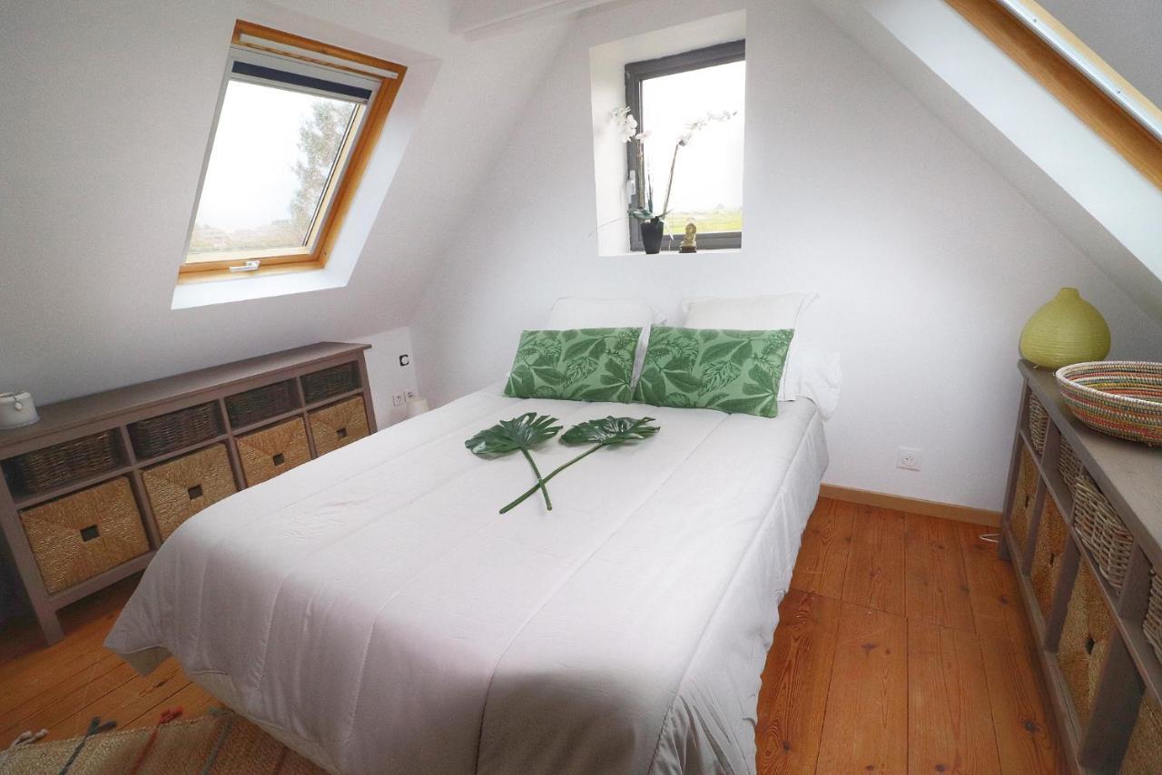 Le petit gîte cosy de Kerigou avec vue mer et plage Saint-Pol-de-Léon Extérieur photo